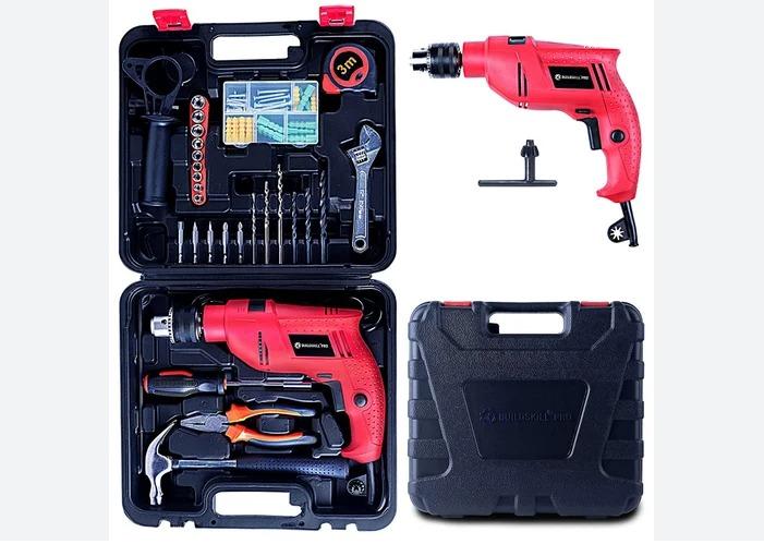 Buildskill BED2100TK 13mm Impact Drill Kit