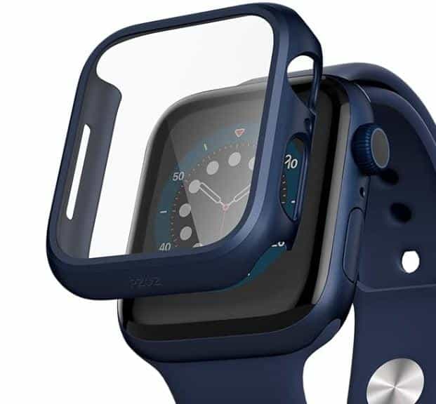 Pzoz Case with Screen Protector for Apple Watch