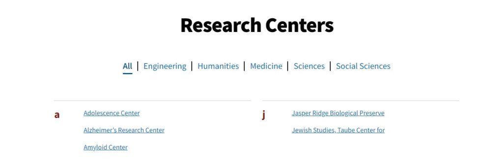 24.University Research Centers