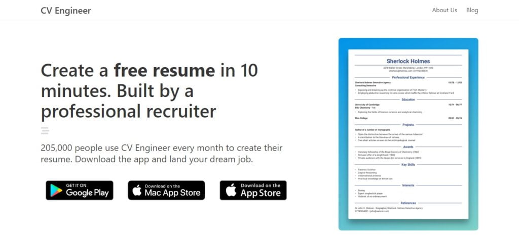 CV Engineer