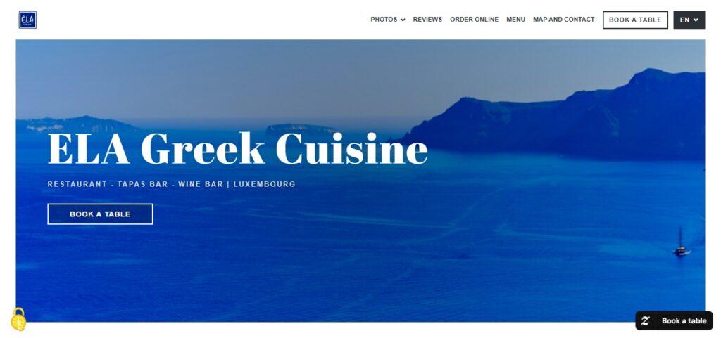 ELA Greek Cuisine