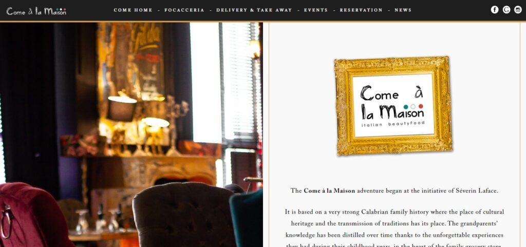 Come à La Maison Italian Beautyfood