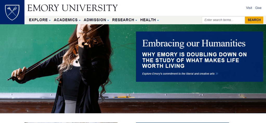 Emory University (Best companies to work for in sales)