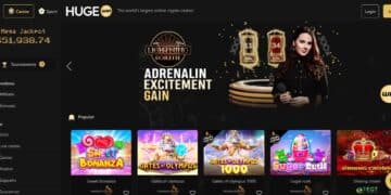 Hugewin Casino Review: Latest 2024 Review