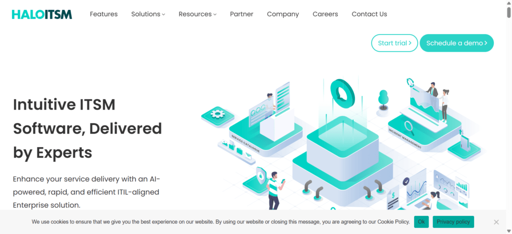 HaloITSM consolidates multiple aspects of IT service