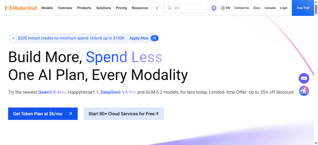 In China, Alibaba Cloud is a major player