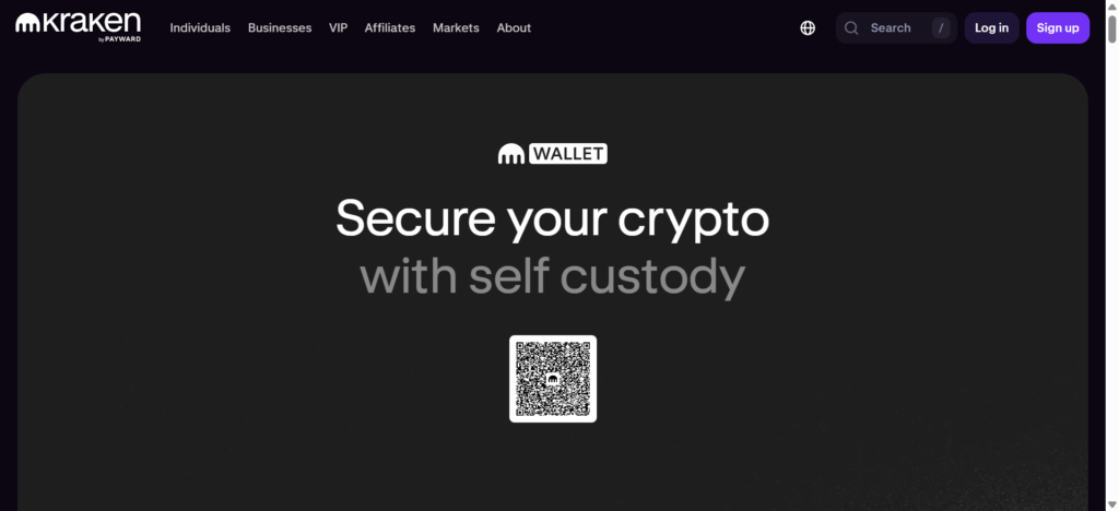 Use Kraken Wallet to store and transact with AXL