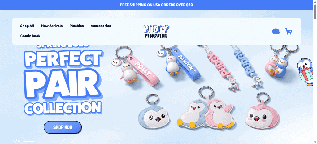 Pudgy Penguins (PENGU) is the official cryptocurrency
