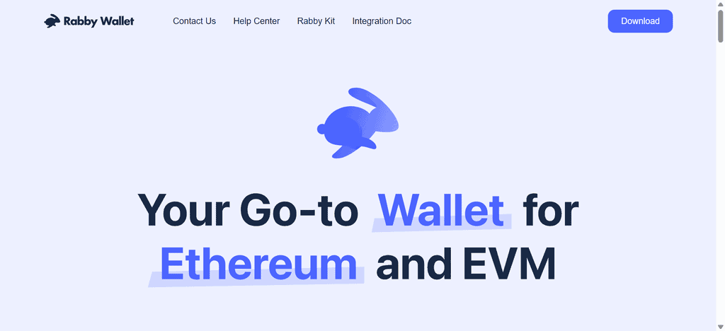 Rabby Wallet is an open-source, non-custodial crypto wallet