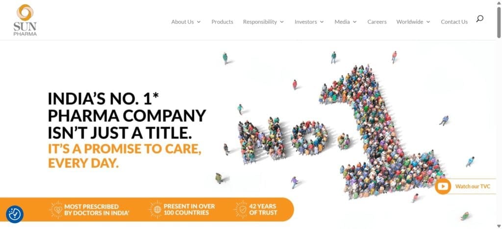 Sun Pharma is a multinational pharmaceutical company