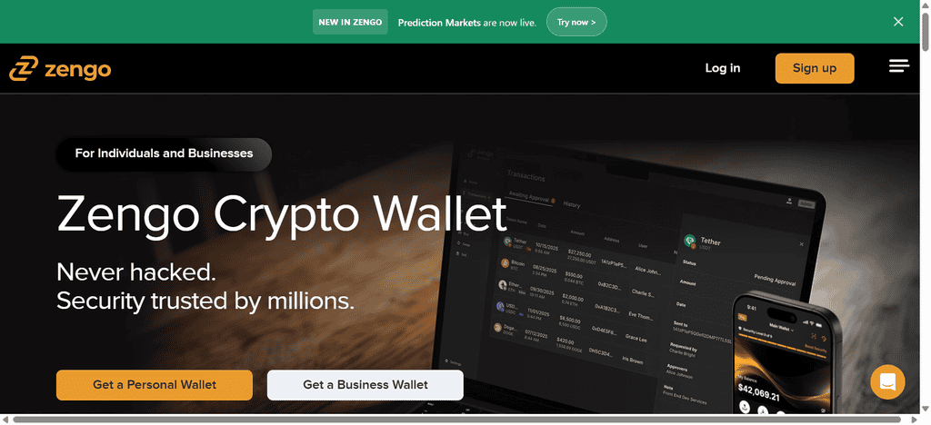 ZenGo is a multi-blockchain non-custodial