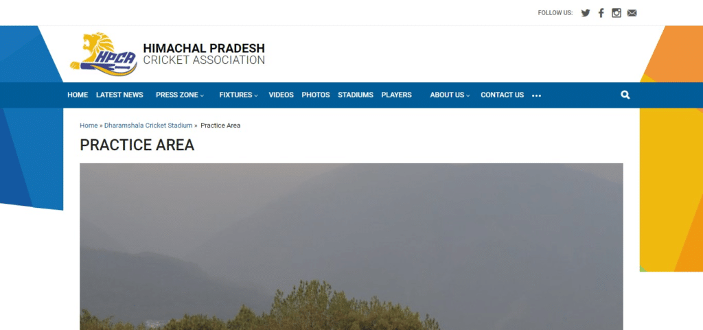 Himachal Pradesh Cricket Association (HPCA) Academy, Dharamshala