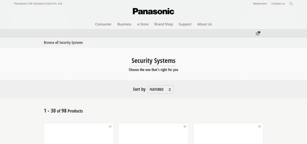 Panasonic Security Systems