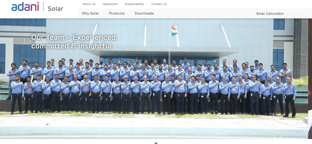 Adani Solar (Best Solar Energy Companies In India)