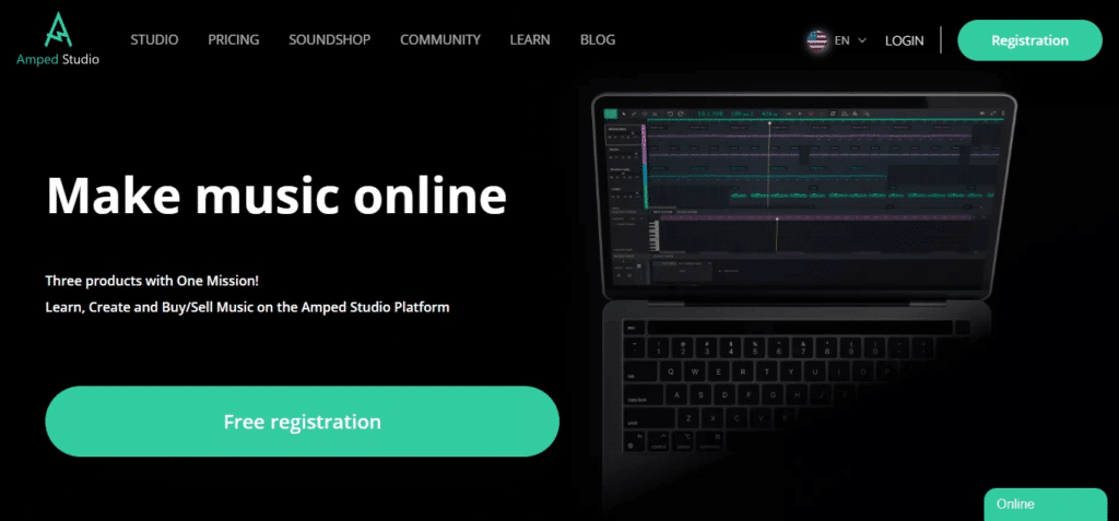 Amped Studio (Best Software To Make Beats)