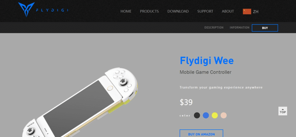 Flydigi Wee 2T (Top Phone Game Controller)