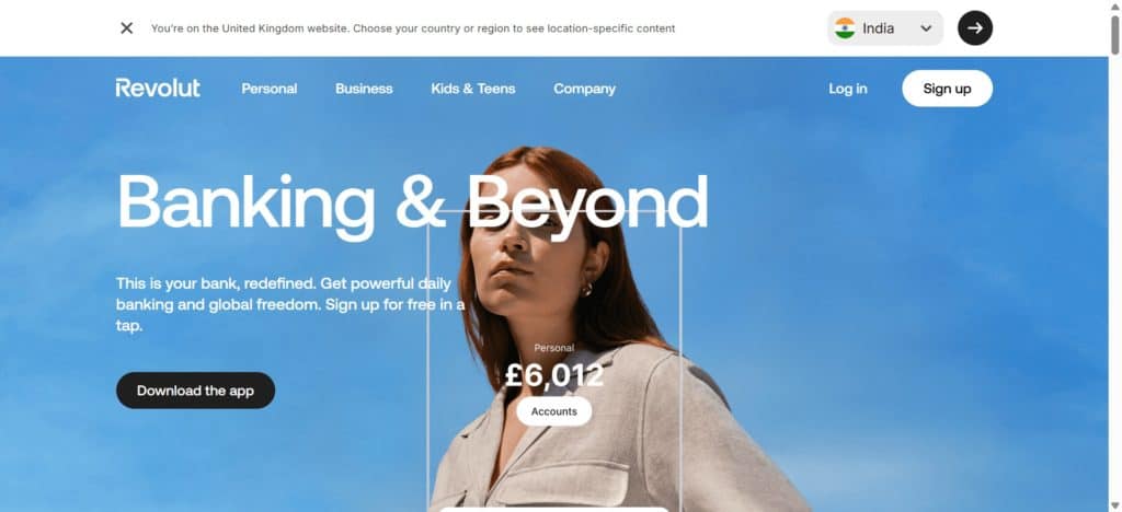 Revolut's UK-based app allows cryptocurrency