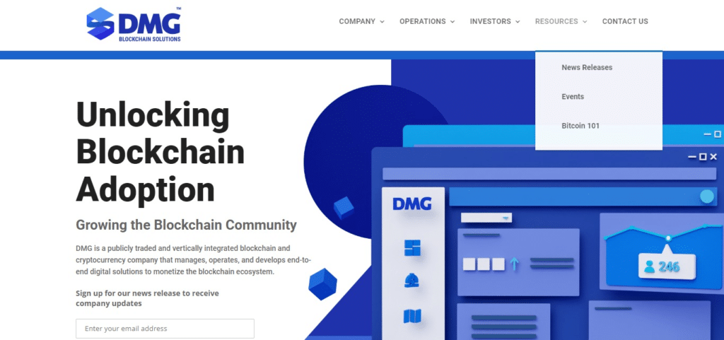 DMG Blockchain Solutions
