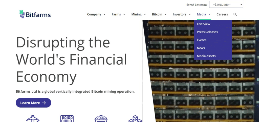 Bitfarms Ltd (BITF