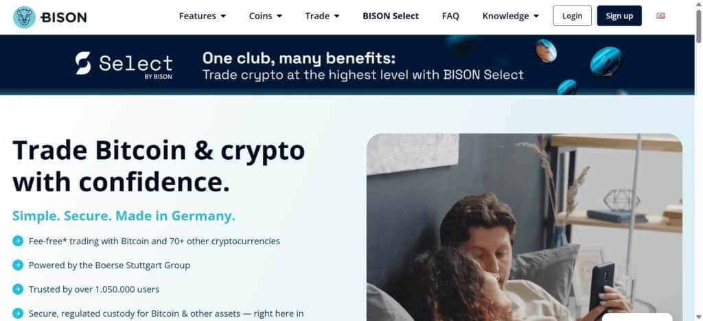 BISON App is an app which is built by Boerse Stuttgart