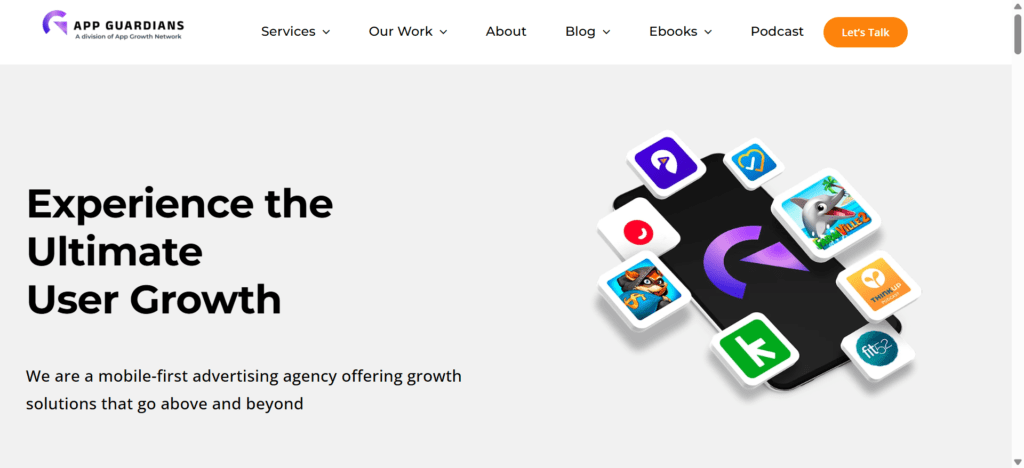 App Guardians specializes in advertising and app growth