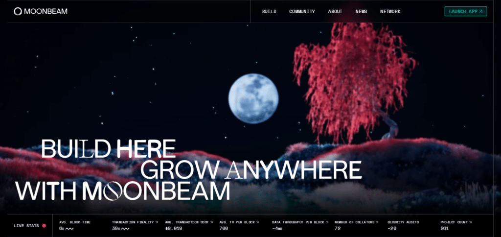 Moonbeam Network Best Crypto Web 3 Agency In New Zeeland