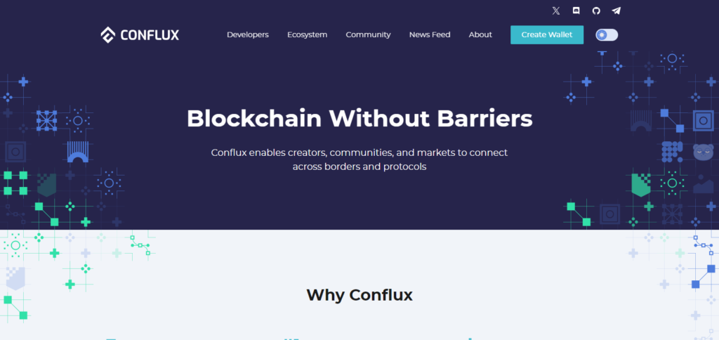 Conflux Network Best Crypto Web 3 Agency In New Zeeland