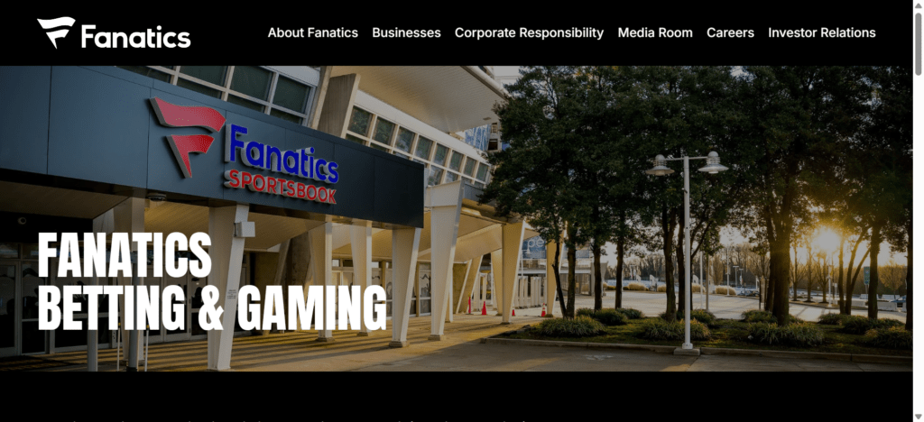 Fanatics Sportsbook is the first legal retail