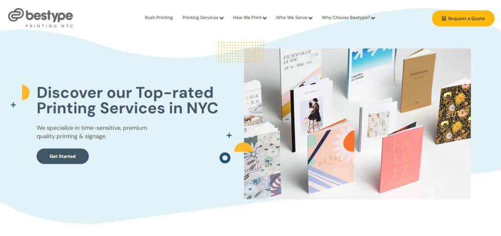 Bestype Printing NYC Best Commercial Print Agencies NYC