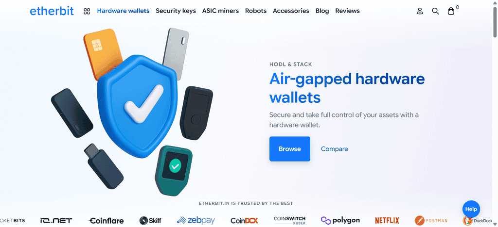Air-gapped wallet