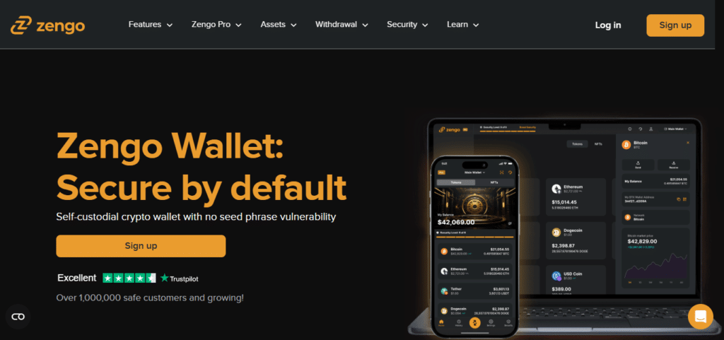 ZenGo Wallet Best Crypto Hot Wallets 2025