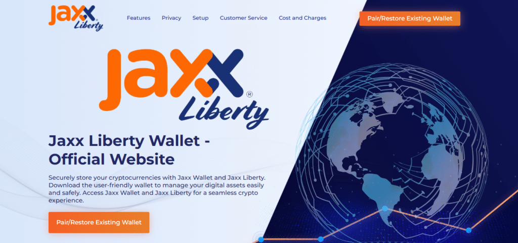 Jaxx Liberty Best Crypto Hot Wallets 2025