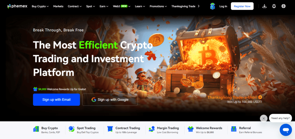 Phemex Top 20 Coinroop Blog Competitors