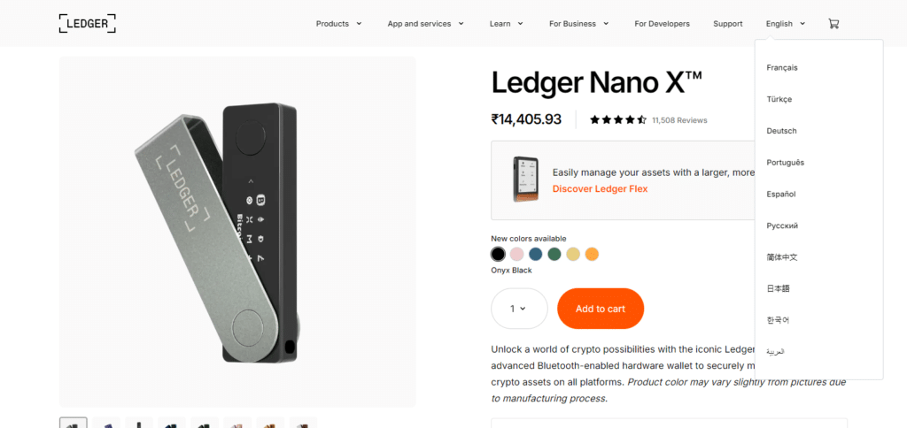 Ledger Nano X Best Air Gapped Crypto Wallets