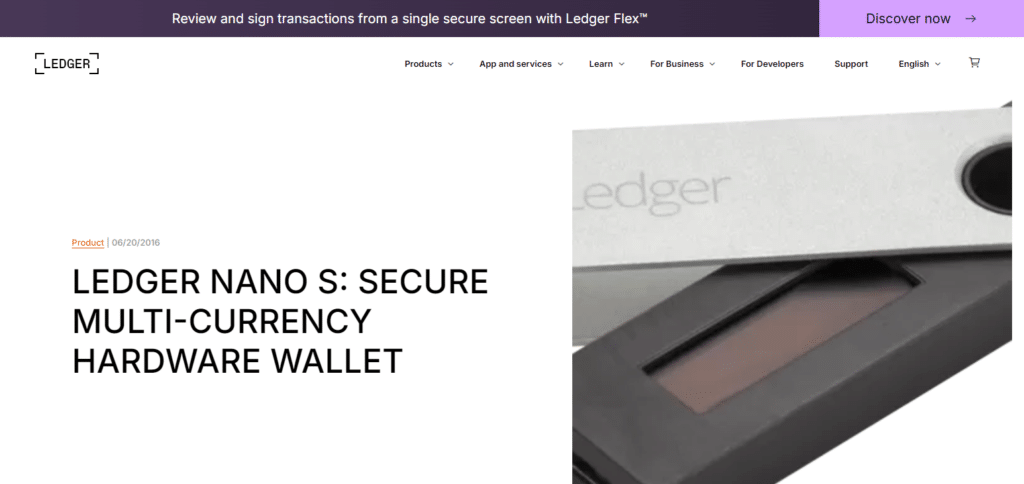 Ledger Nano S Best Air Gapped Crypto Wallets