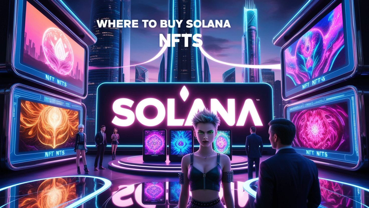 Where To Buy Solana NFTs – Best Marketplaces & Tips