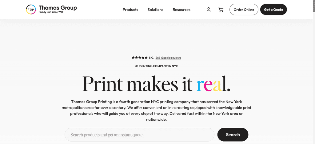 Thomas Group Printing
