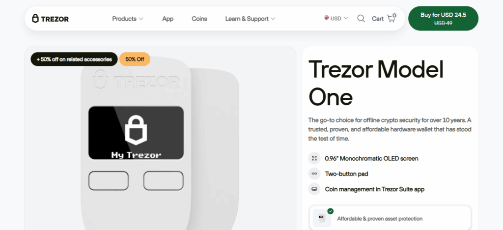 Trezor Model One