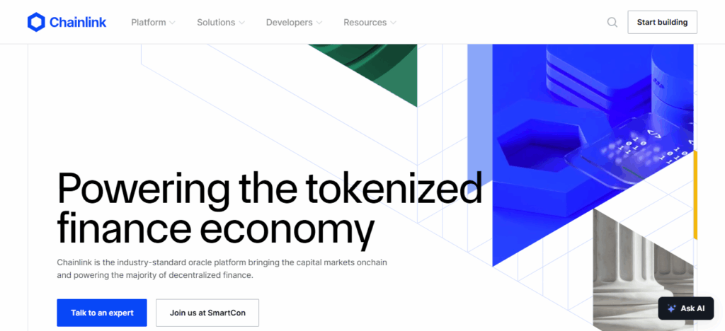 Chainlink: Adding value to Smart Contracts with Useful External Input