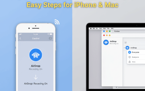 How To Switch AirDrop On: Easy Steps for iPhone & Mac