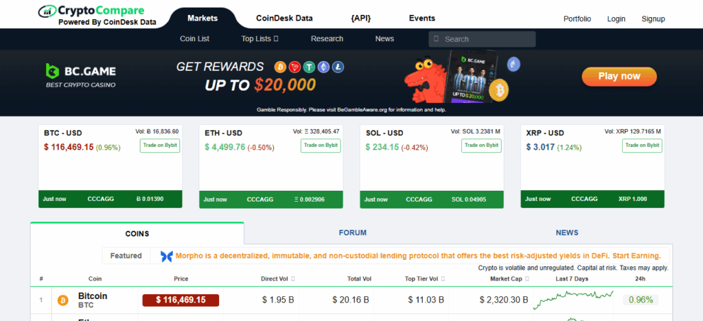CryptoCompare