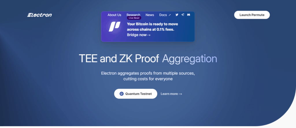 Electron zkBridge