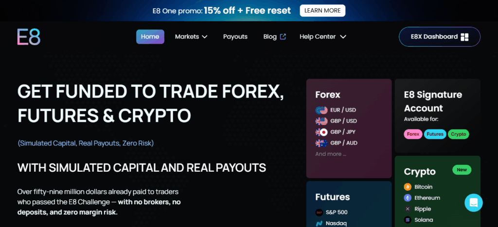  E8 Funding