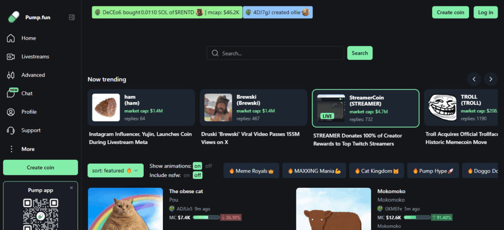 What is a Pump.fun Token Description?