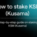 How to Stake KSM in 2025 – Earn Rewards Safely