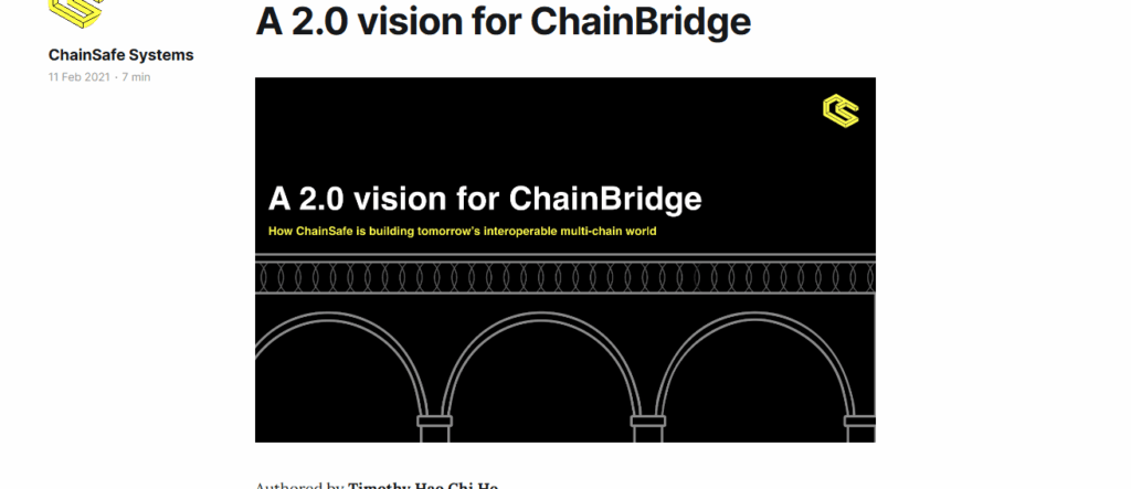 ChainSafe / ChainBridge 2.0