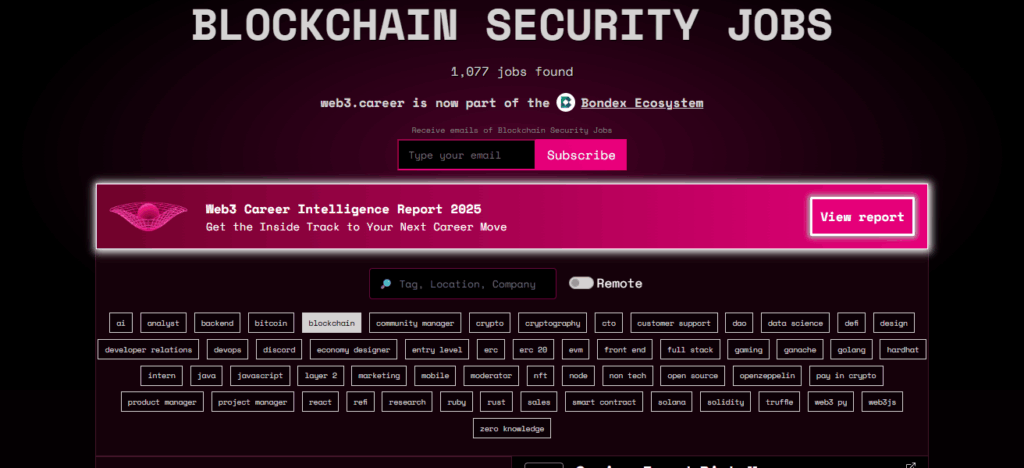 Blockchain Security Engineer