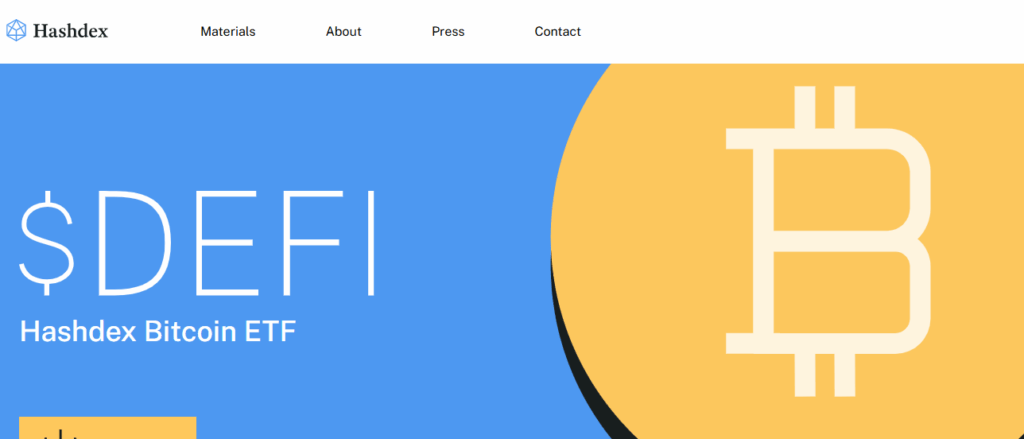 Hashdex Bitcoin Futures ETF