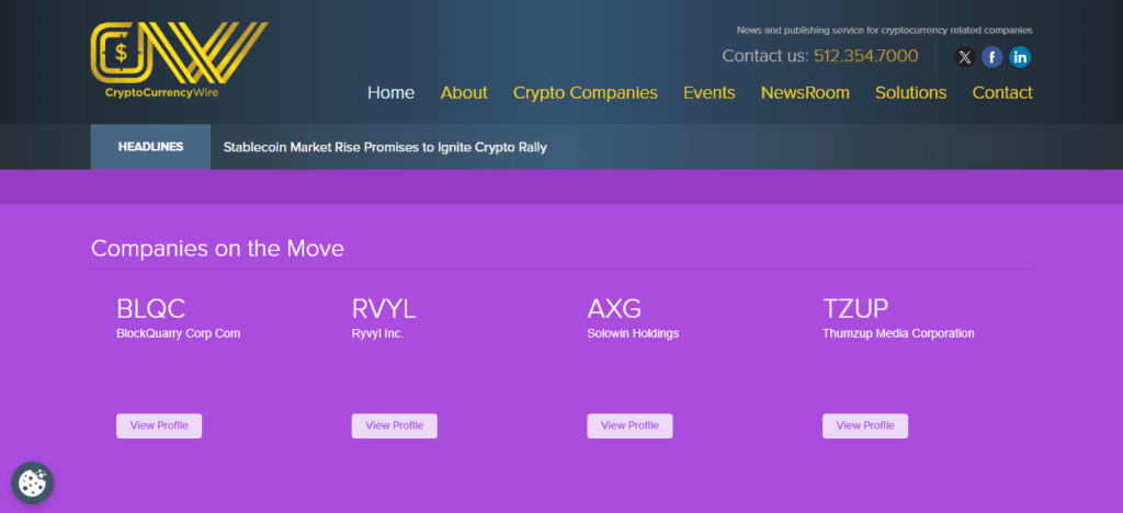 CryptoCurrencyWire