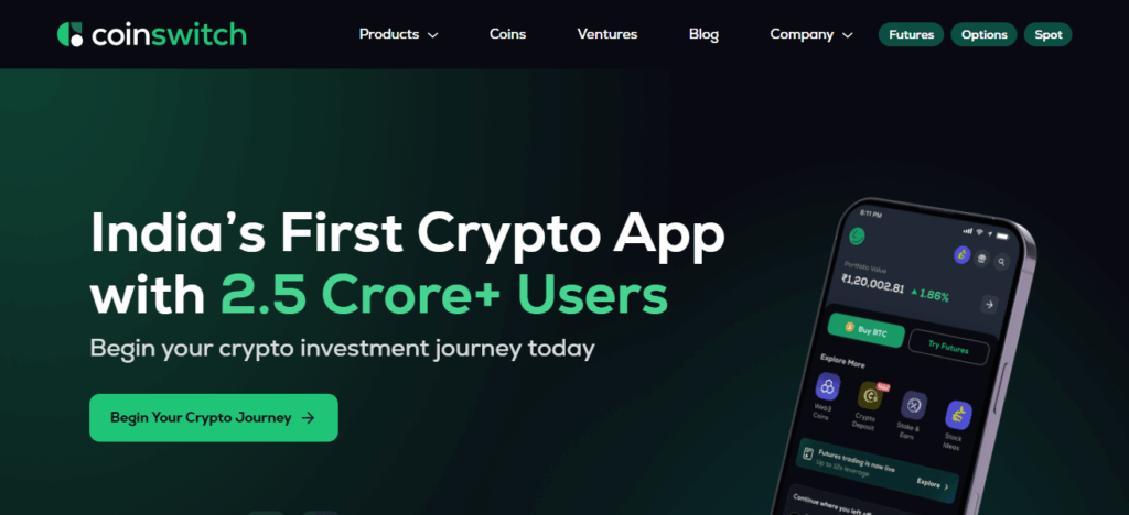Coinswitch Kuber